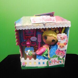 Lalaloopsy Silly Hair Doll - April Sunsplash with Pet Toucan, 13" rainbow hair